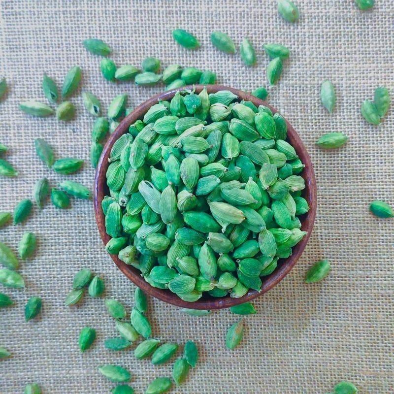1-9.jpg Green Cardamom - 8 mm ( 100gm ) - Image 1