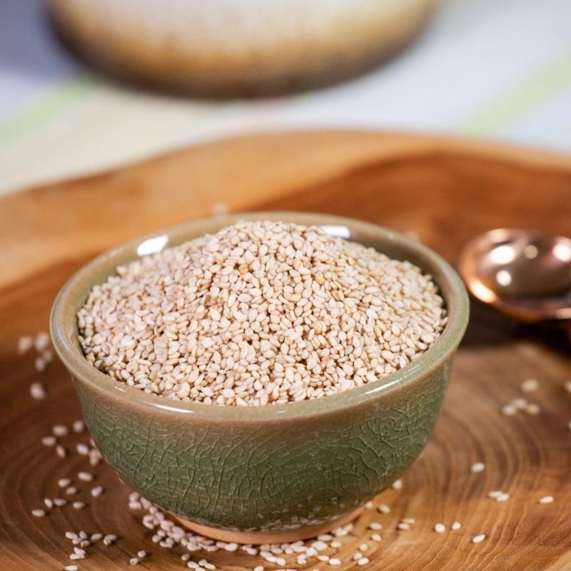 9-5.jpg Sesame seeds (Unpolished) - 250gm - Image 1
